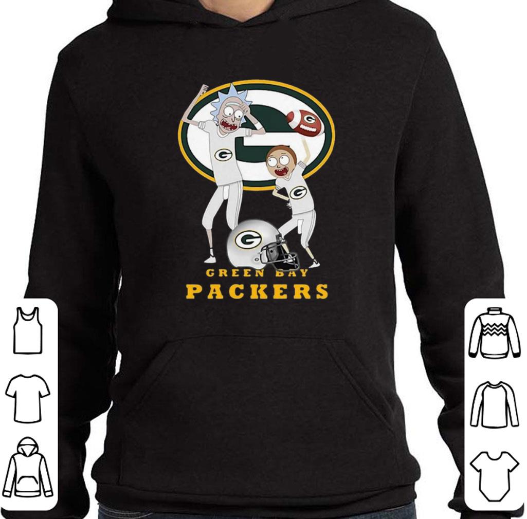 Hot Rick and Morty Green Bay Packers shirt