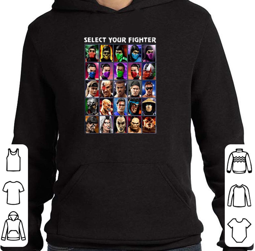 Hot Select Your Fighter UMK3 Mortal Kombat shirt