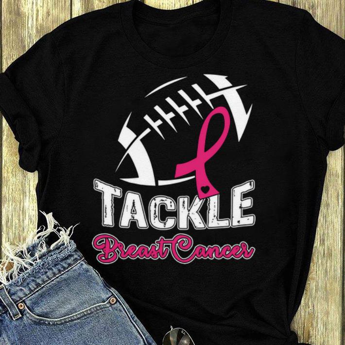 Hot Tackle Football Breast Cancer Awareness Survivor shirt