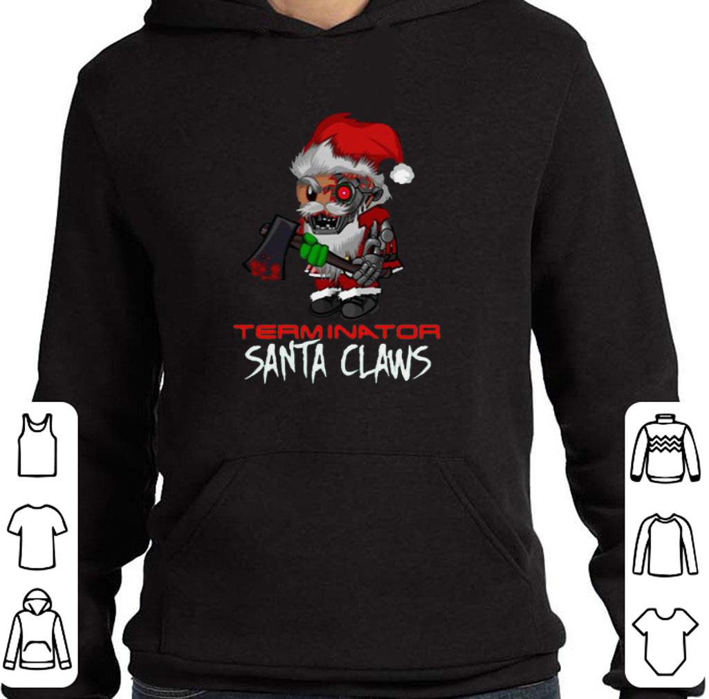 Hot Terminator Santa Claws Christmas shirt 5 Hot Terminator Santa Claws Christmas shirt