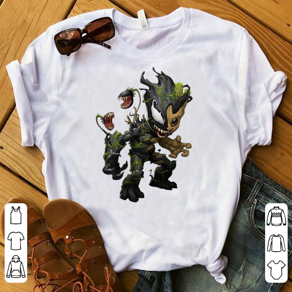 Hot Venom Groot Halloween Monster shirt