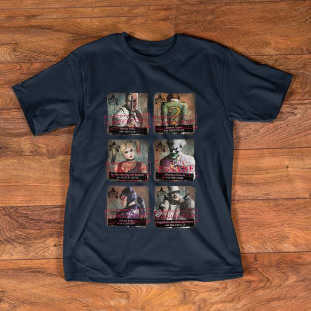 Nice Batman Arkham City Arkham Lineup shirt