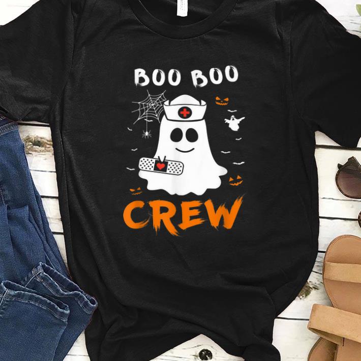 Nice Boo Boo Crew Nurse Ghost Funny Halloween shirt