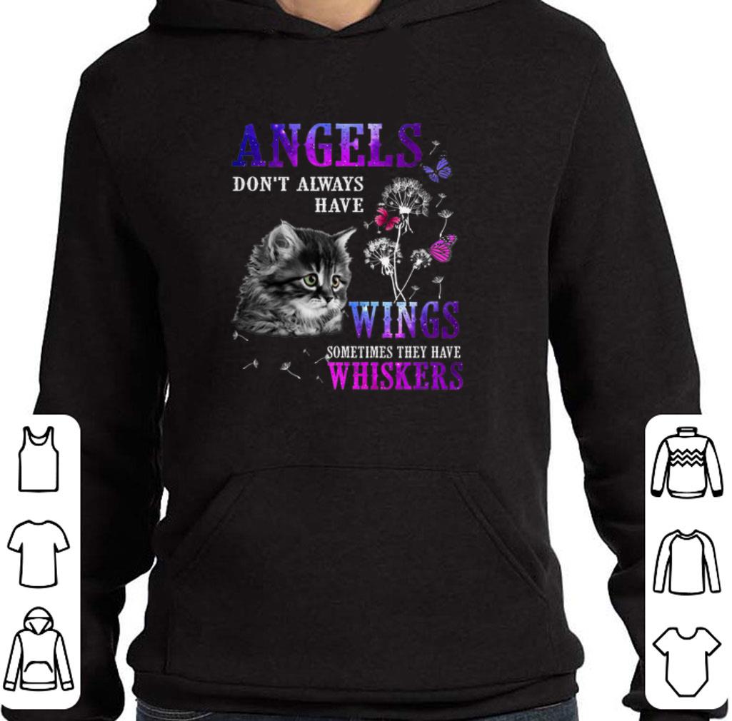 Nice Cat angels don't always have wings sometimes they have whiskers shirt 5 Nice Cat angels don't always have wings sometimes they have whiskers shirt