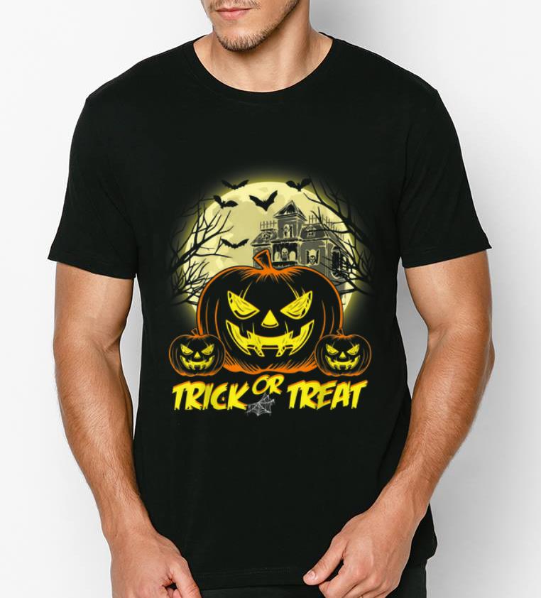 Nice Halloween Trick Or Treat Jack O Lantern Pumpkin shirt