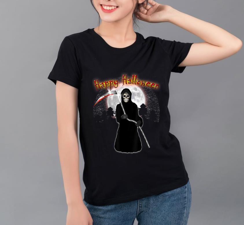 Nice Happy Halloween Grim Reaper shirt