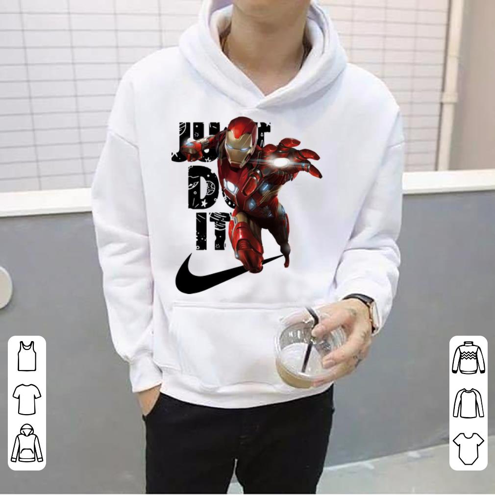 Nice Iron Man NiKe Just Do It shirt