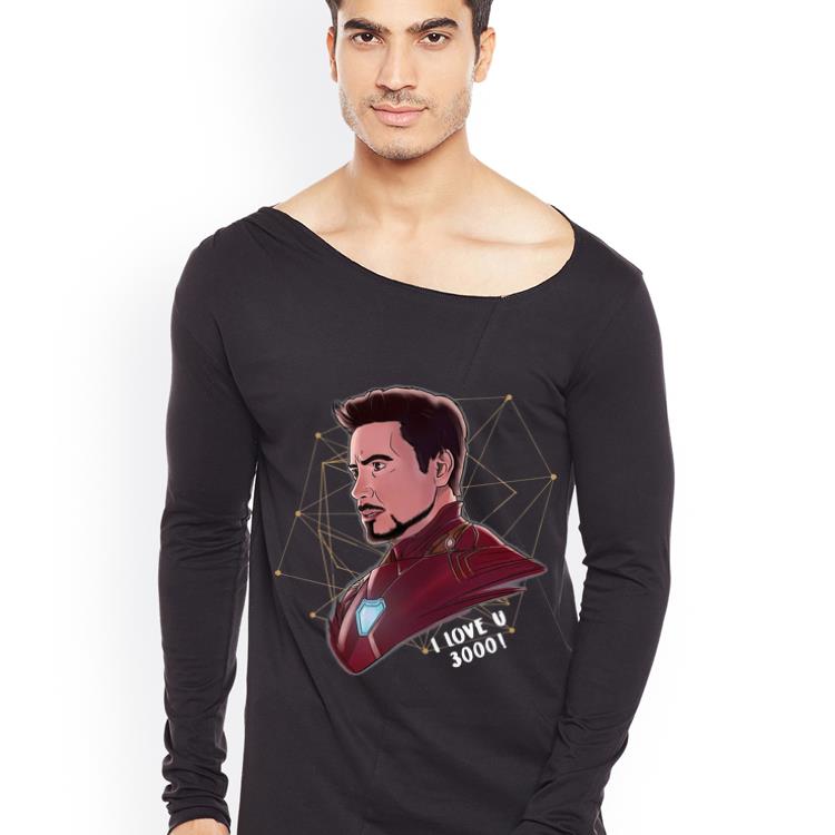 Nice Iron Man Tony Stark I love U 3000 Daughter shirt