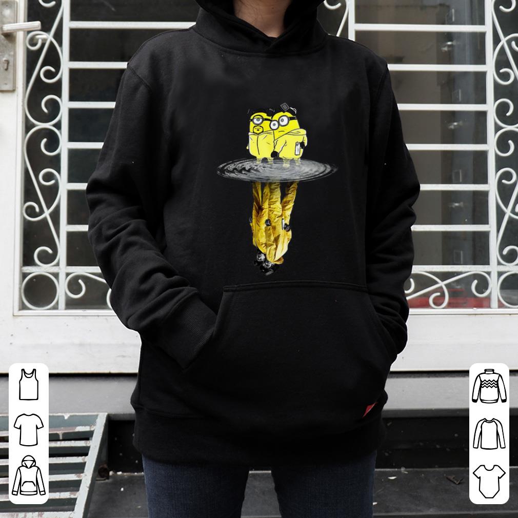 Nice Minion And Walter White And Jesse Breaking Bad Water Reflection shirt