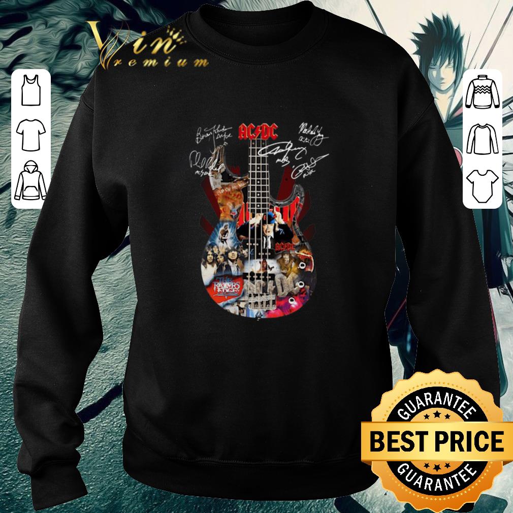 Official ACDC Guitarist Signatures shirt 7 Official ACDC Guitarist Signatures shirt
