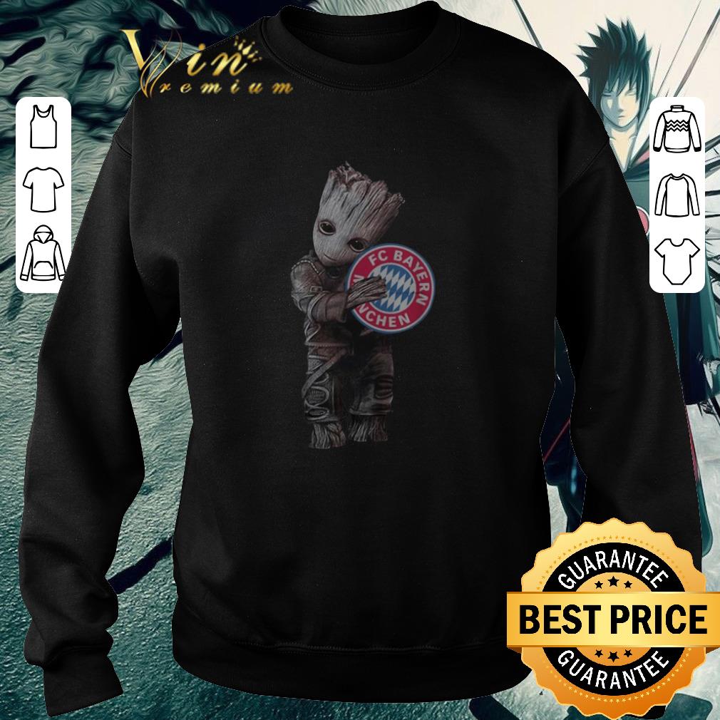 Official Baby Groot hug FC Bayern Munich shirt 5 Official Baby Groot hug FC Bayern Munich shirt