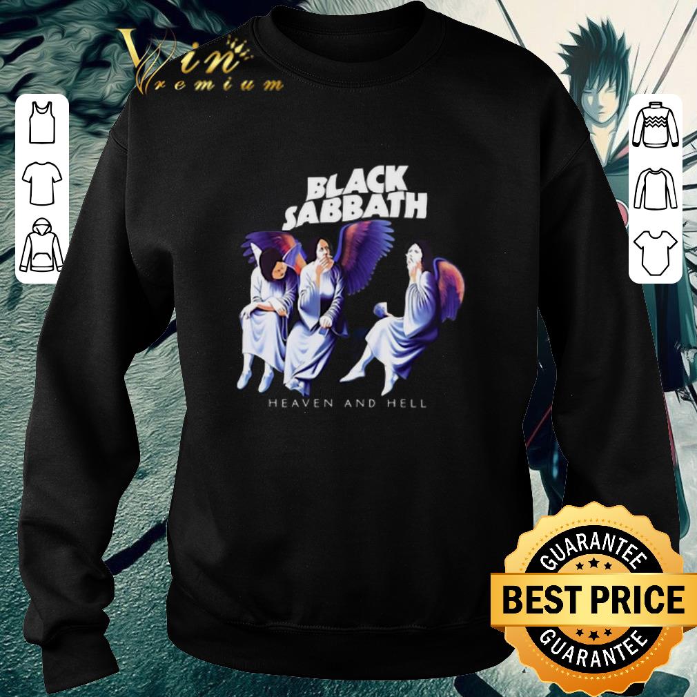 Official Black Sabbath heaven and hell shirt
