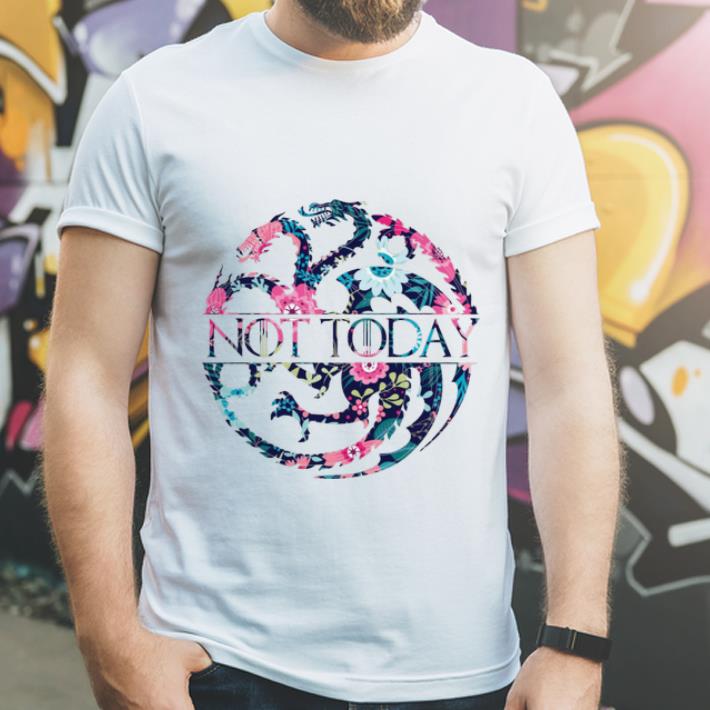 Official Game Of Thrones Floral Dragon Not Today shirt