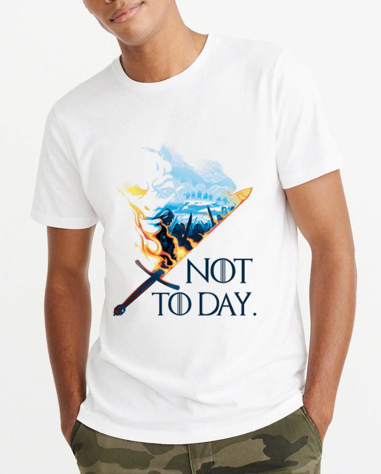 Official Game Of Thrones Sword Not Today shirt