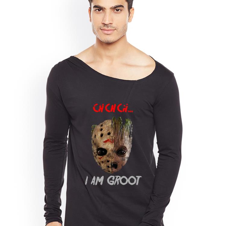 Official Jason Voorhees and Groot ch ch ch I am Groot shirt