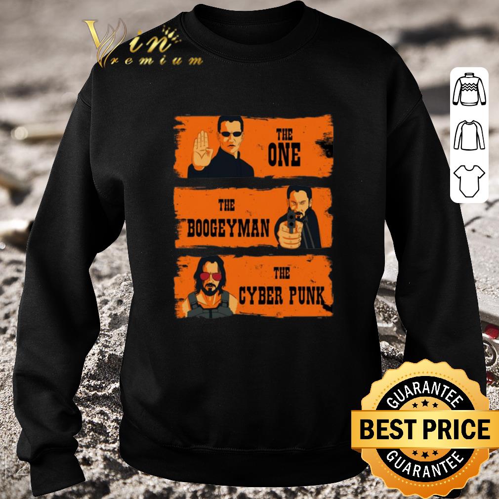 Official John Wick The One The Boogeyman The Cyber Punk shirt 5 Official John Wick The One The Boogeyman The Cyber Punk shirt
