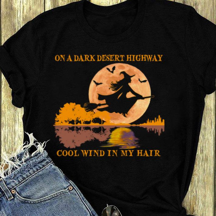 Official Witch On A Dark Desert Highway Guitar Lake shirt