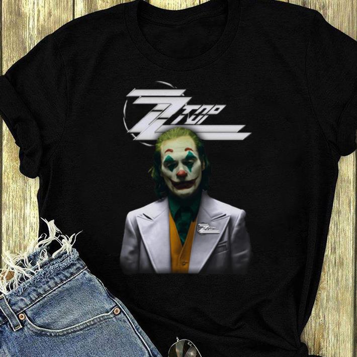 Official Zz Top Joaquin Phoenix Joker shirt