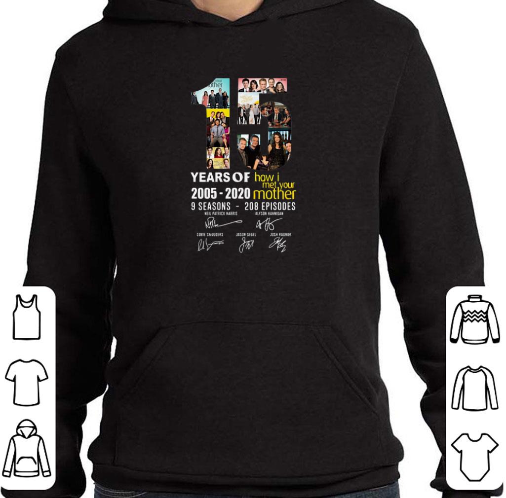 Original 15 Years of How I Met Your Mother 2005-2020 9 seasons signatures shirt 5 Original 15 Years of How I Met Your Mother 2005-2020 9 seasons signatures shirt