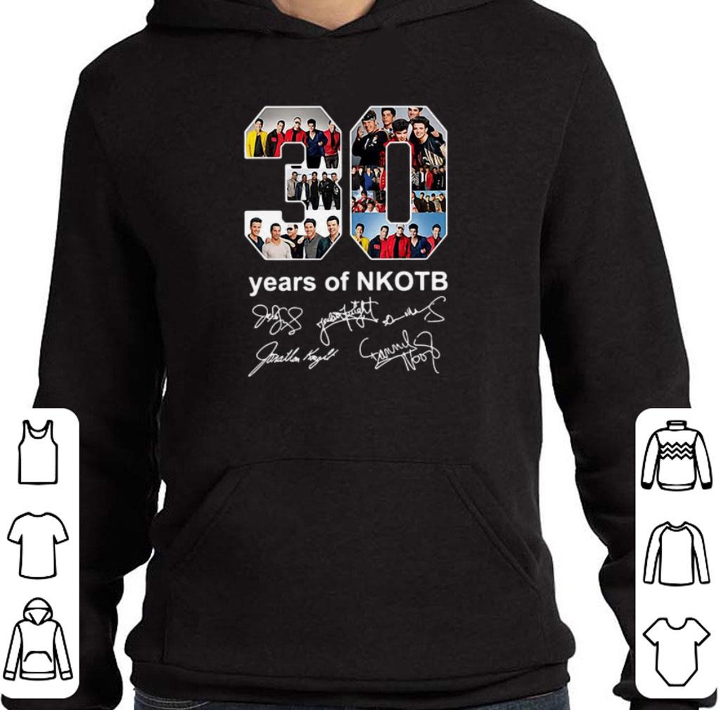 Original 30 years of NKOTB New Kids On The Block signatures shirt 7 Original 30 years of NKOTB New Kids On The Block signatures shirt
