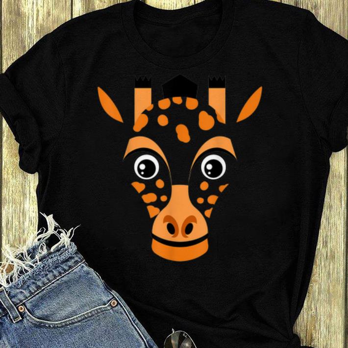 Original Giraffe Face Costume Cute Animal Safari Zoo Halloween Gift shirt