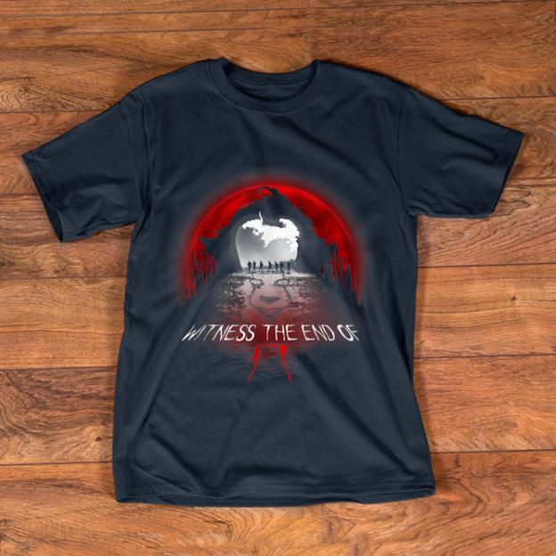 Original Halloween Horror Movie Witness-The-End-Of-It Costume Gift shirt