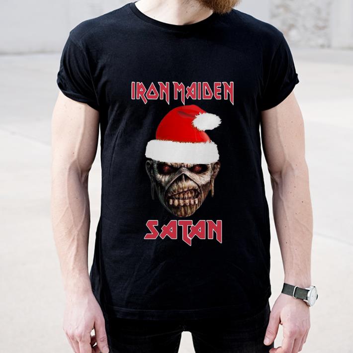 Original Iron Maiden Satan Christmas shirt