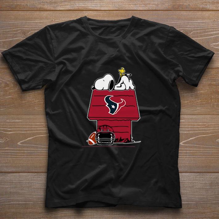 Original Snoopy Woodstock Houston Texans Peanuts house shirt, hoodie ...