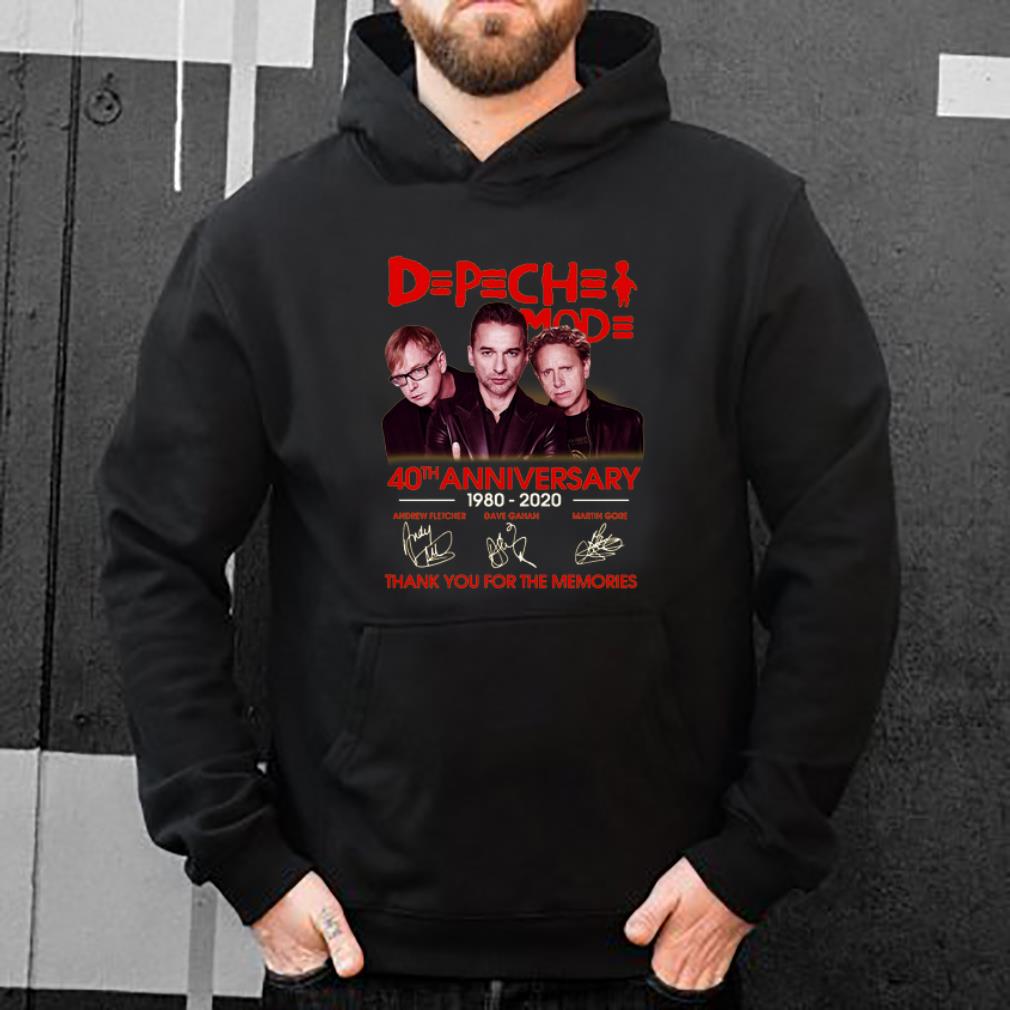 Premium 40th anniversary DPCH MOD 19820 2020 Thank You For The Memories Signatures shirt