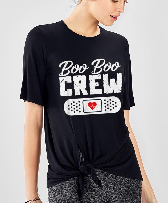Premium Boo Boo Crew Cute Nurse Costume Girls Funny Halloween shirt