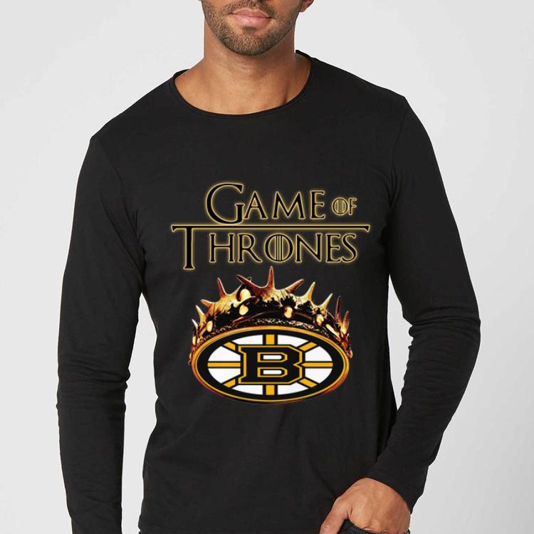 Premium Crown Boston Bruins Game of Thrones shirt