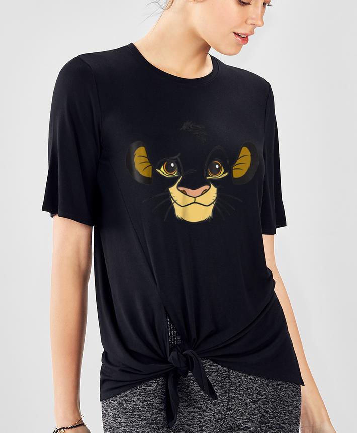 Premium Disney Lion King Simba Face Halloween Graphic shirt