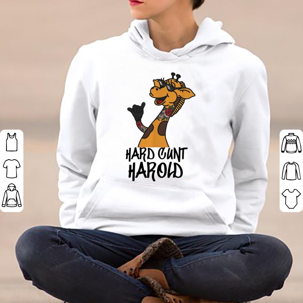 Premium Giraffe Hard Cunt Harold Tattoo shirt