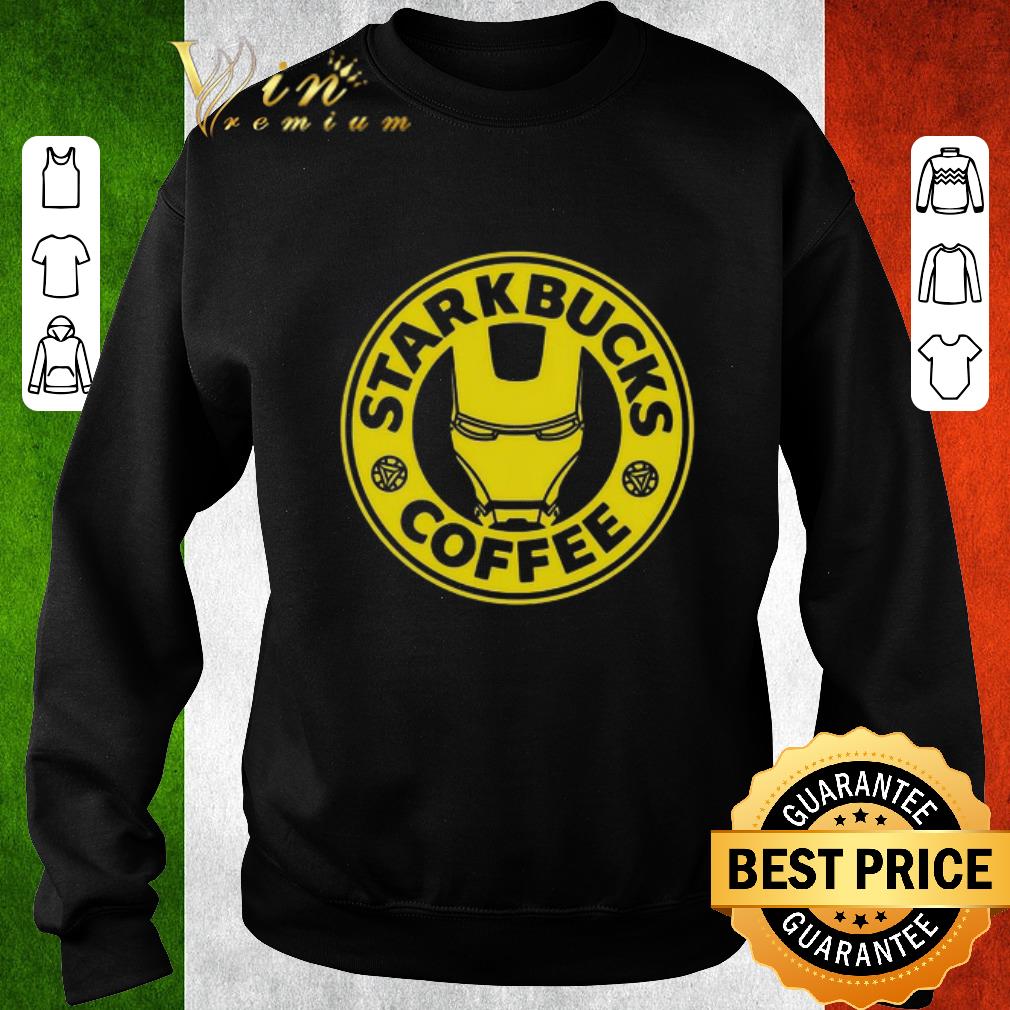 Premium Iron Man Starkbucks coffee Starbucks shirt 5 Premium Iron Man Starkbucks coffee Starbucks shirt