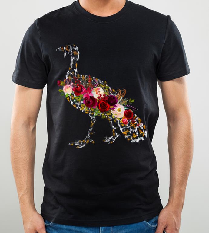 Premium Leopard Turkey Thanksgiving Gift - Vintage Tee shirt