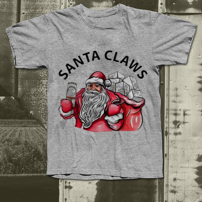 Premium Santa Claws Hard Seltzer Christmas shirt