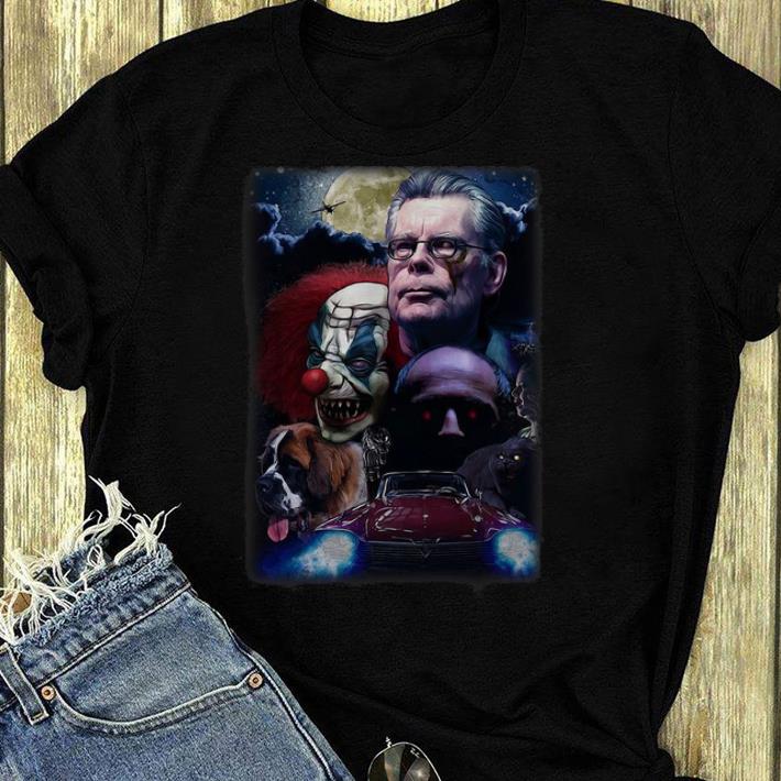 Premium Stephen King All Horror Movies Character shirt