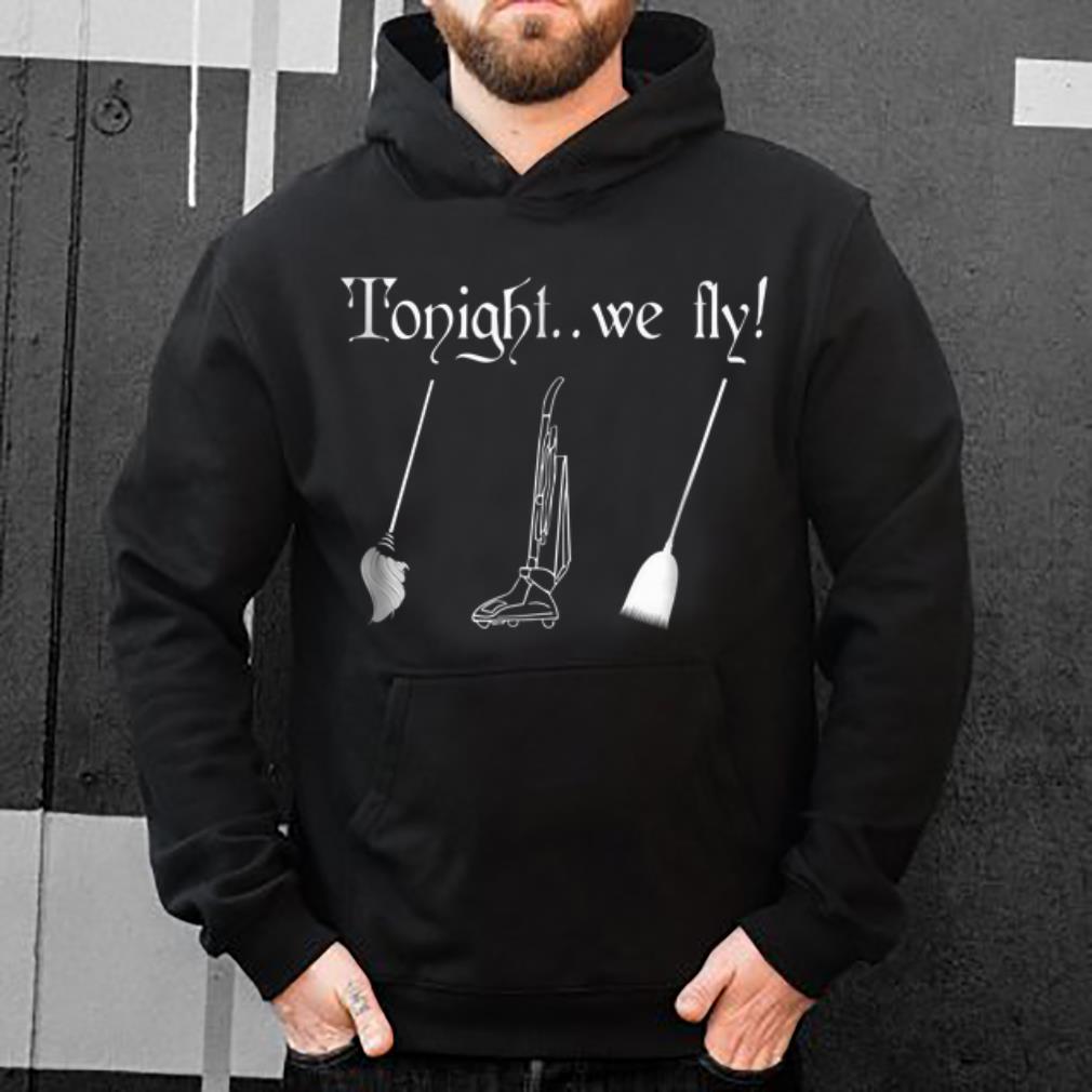 Premium Tonight we fly, halloween witch shirt
