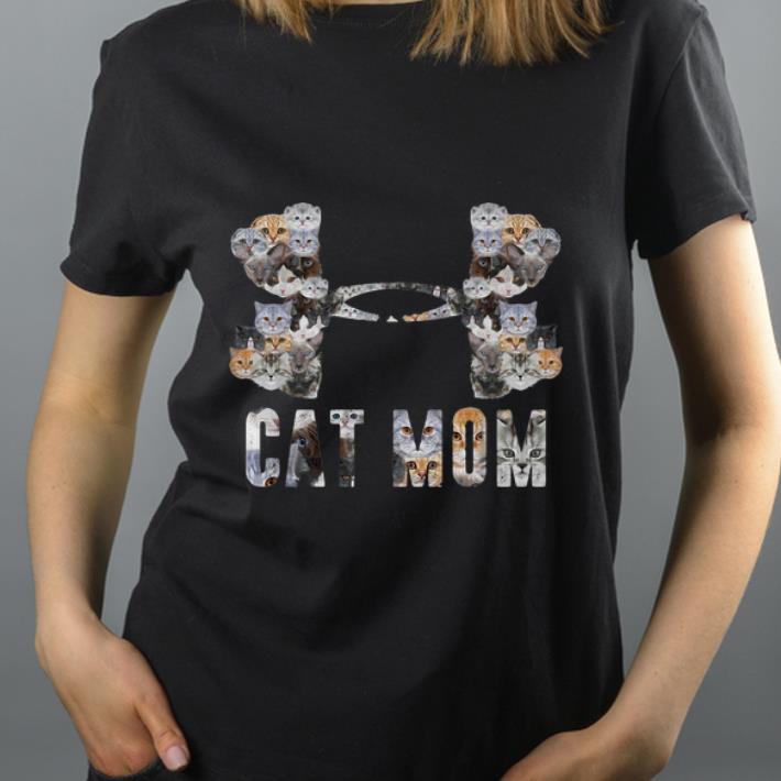 Premium Under Armour Cat Mom Cat Lover shirt