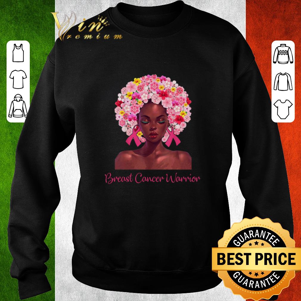 Pretty Black girl Pink Breast Cancer Warrior shirt 5 Pretty Black girl Pink Breast Cancer Warrior shirt