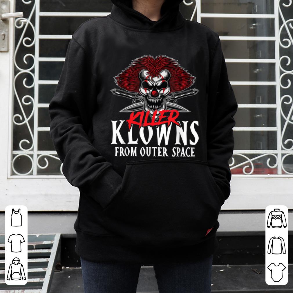 Pretty Killer Klowns From Outer Space Scary Clown Halloween shirt