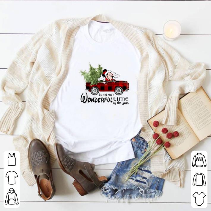 Pretty Mickey mouse it's the most wonderful time of the year Christmas shirt 7 Pretty Mickey mouse it's the most wonderful time of the year Christmas shirt