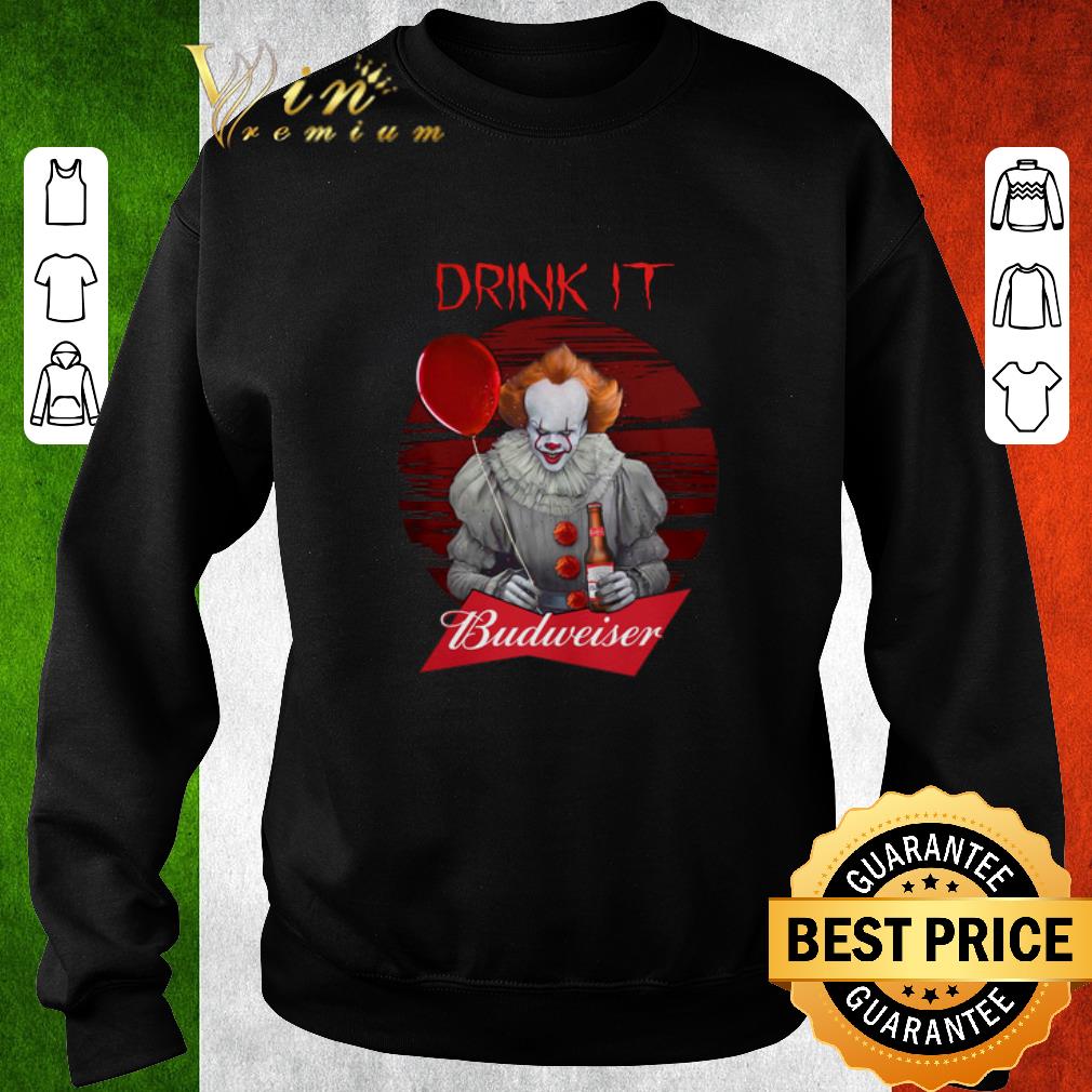 Pretty Pennywise drink IT Budweiser shirt