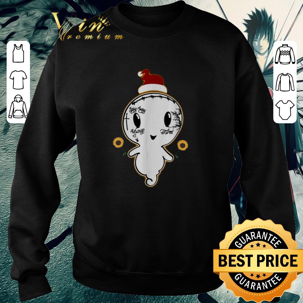Pretty Post Malone boo ghost sunflower santa Christmas shirt 5 Pretty Post Malone boo ghost sunflower santa Christmas shirt