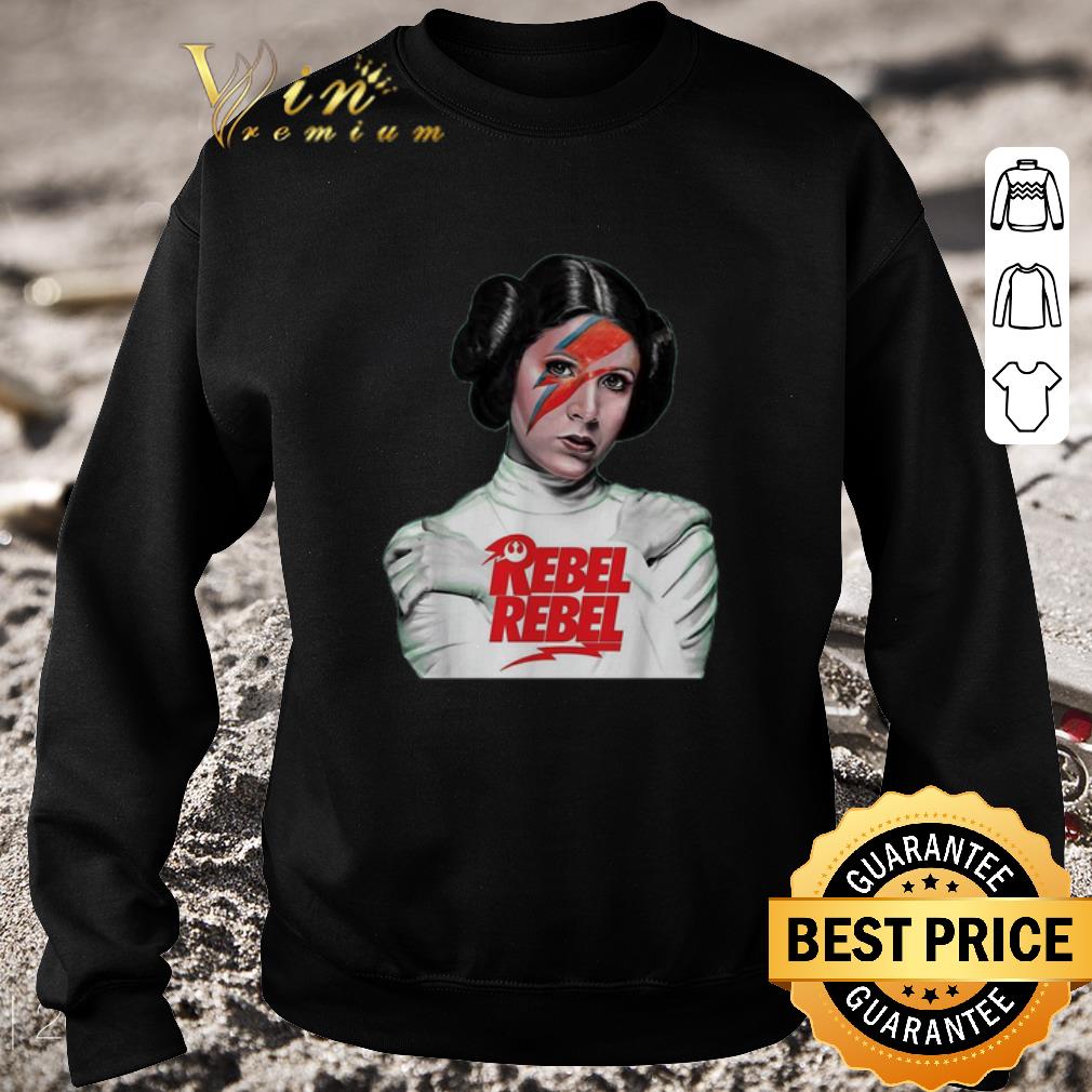 Pretty Princess Leia Rebel Rebel Star Wars shirt