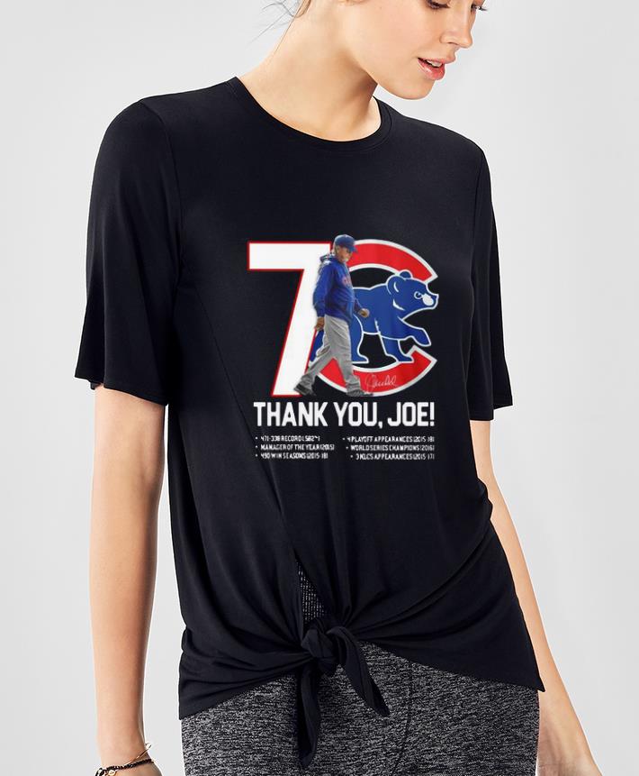 Top 7 Chicago Cubs Thank You Joe Maddon Rumors shirt