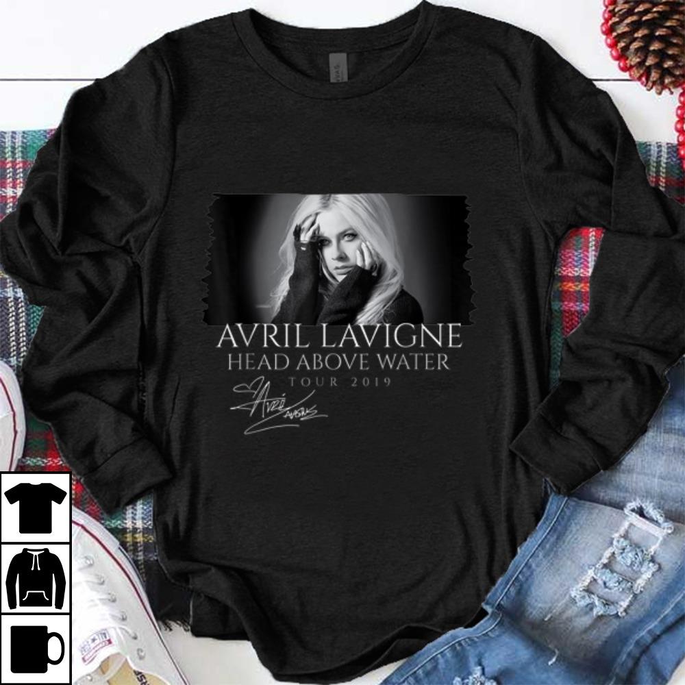 Top Avril Lavigne Head Above Water Tour 2019 Signature shirt