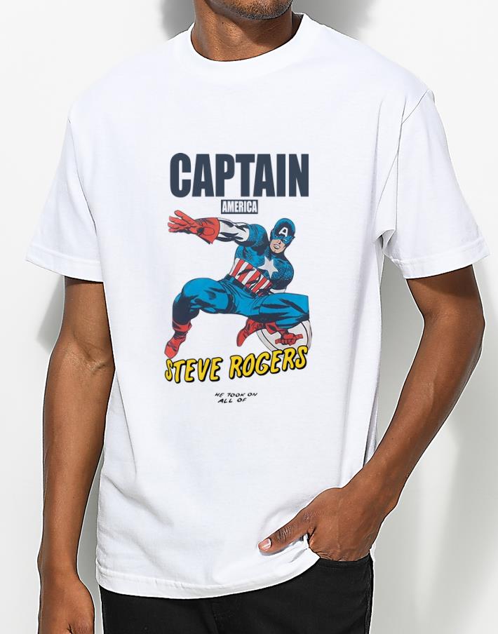 Top Captain America Steve Rogers Marvel Avengers shirt