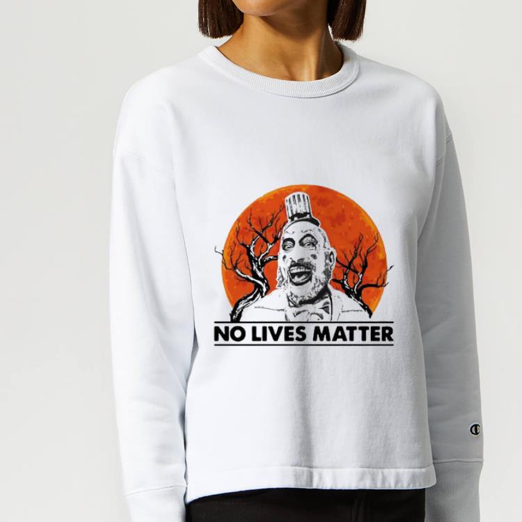 Top Captain Spaulding no lives matter sunset shirt