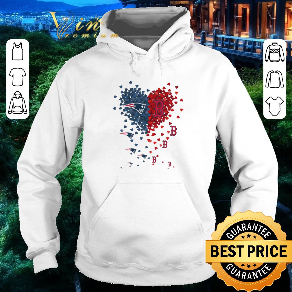 Top I love New England Patriots Boston Red Sox shirt